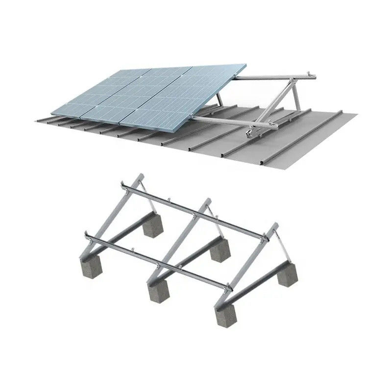Des supports de montage de toits de panneaux solaires naturels en forme de C pour les installations à grande échelle