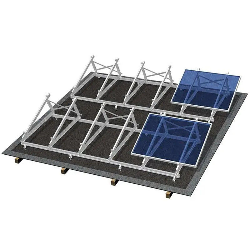 Des supports de montage de toits de panneaux solaires naturels en forme de C pour les installations à grande échelle
