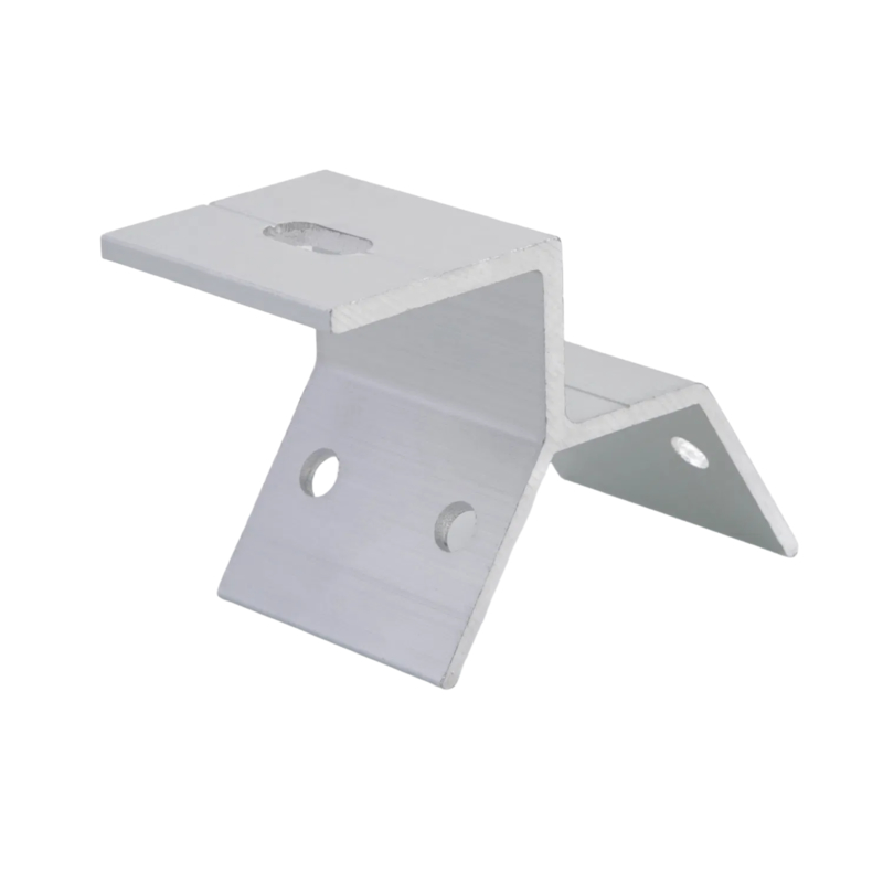 Serre en alliage d'aluminium à double boulons et à poignée dentelée pour les vibrations - Serre solaire de toiture à fixation structurelle résistante