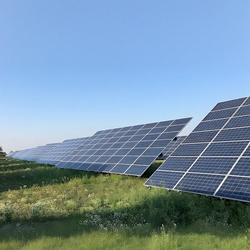 Supports de montage solaires au sol de haute qualité  Durables, résistants à la corrosion/au vent/à la neige, faciles à installer pour les projets commerciaux