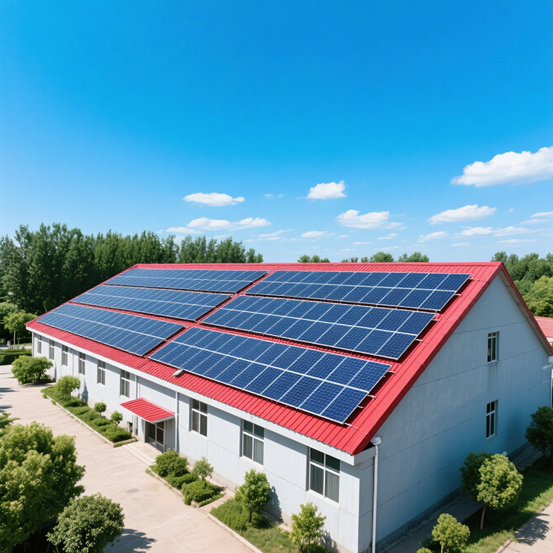 Système de supports photovoltaïques solaires en alliage d'aluminium Léger et résistant à la corrosion Compatible avec divers panneaux photovoltaïques