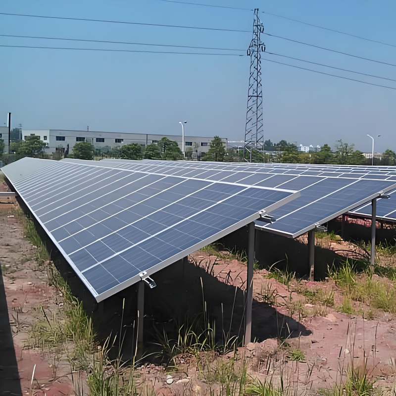 Portrait or Landscape Orientation Ground Solar Mounting Brackets for Versatile Module Placement