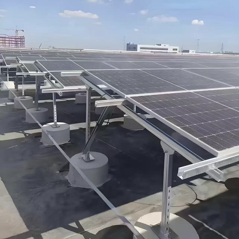 Supports de montage de panneaux solaires pour toits en tôle Installation facile et rapide pour les professionnels