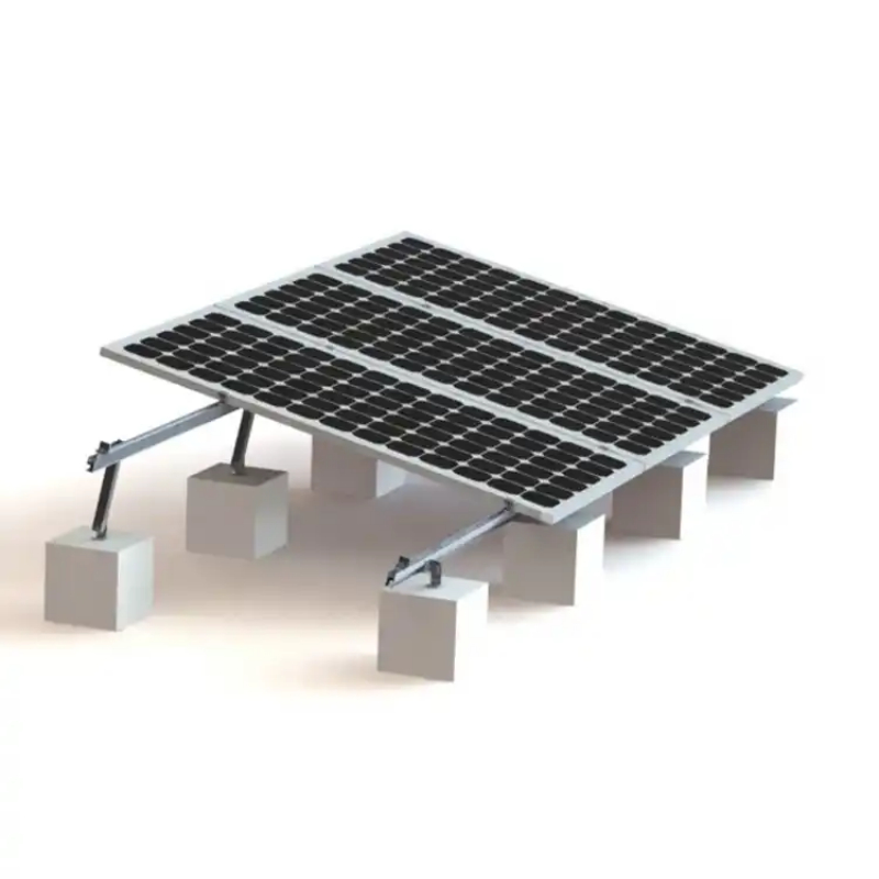 Industrial-Grade Solar Panel Mounting Brackets – Galvanized Steel, 1000kg Load & Anti-Corrosion