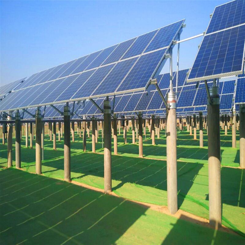 Des supports de montage solaire à faible teneur en carbone et écologiques: conception recyclable, conçue pour l'énergie verte