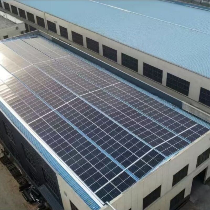 Des supports de montage sur le toit de panneaux solaires à haut rendement maximisant l'utilisation de l'espace pour un meilleur rendement énergétique