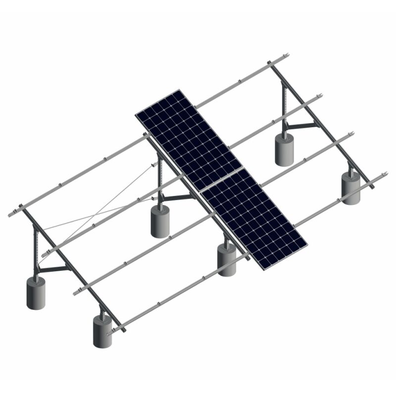 Supports de montage pour panneaux solaires avec matériaux durables résistants à la rouille et services de personnalisation OEM pour les installations d'énergie solaire