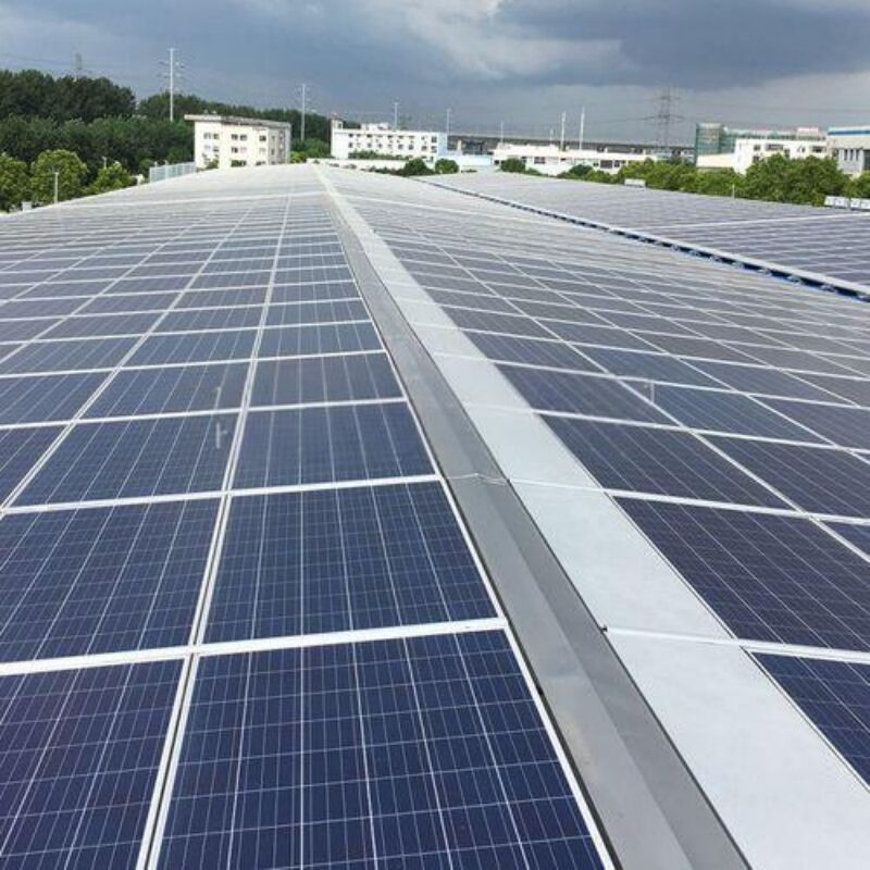 Heavy Duty Solar Panel Roof Mounting Brackets Designed for Commercial Offering Support and Easy Installation on Metal Roofs