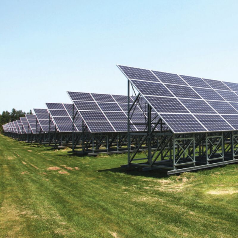 Système de montage flexible et réglable avec conception brevetée pour une installation sûre et sûre de projet solaire