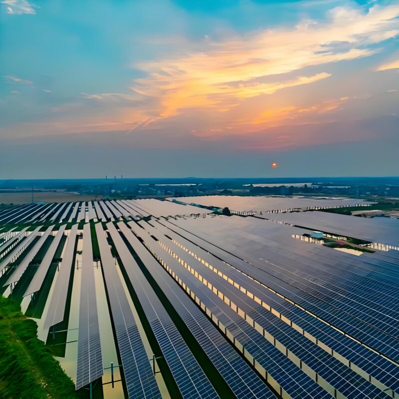 Des supports de montage solaire au sol permettant de soutenir des systèmes solaires photovoltaïques à grande échelle à grande résistance au vent et à la neige