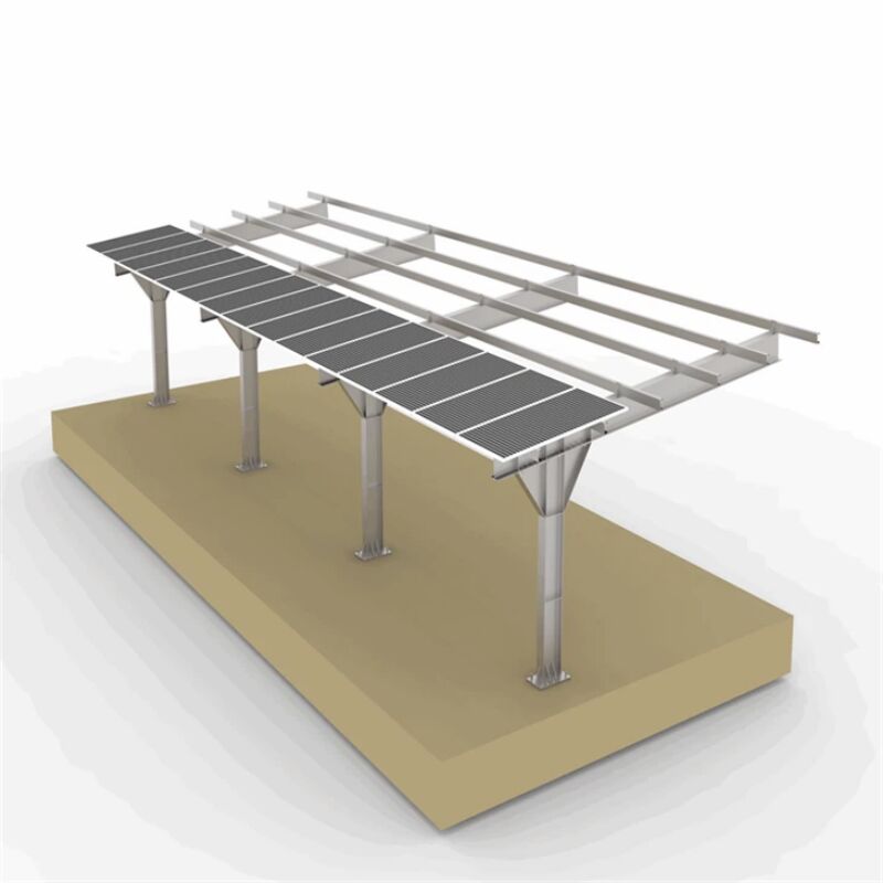 Supports de montage pour panneaux solaires compatibles avec les bases en béton, la mise à la terre et les pentes, offrant des solutions de montage polyvalentes